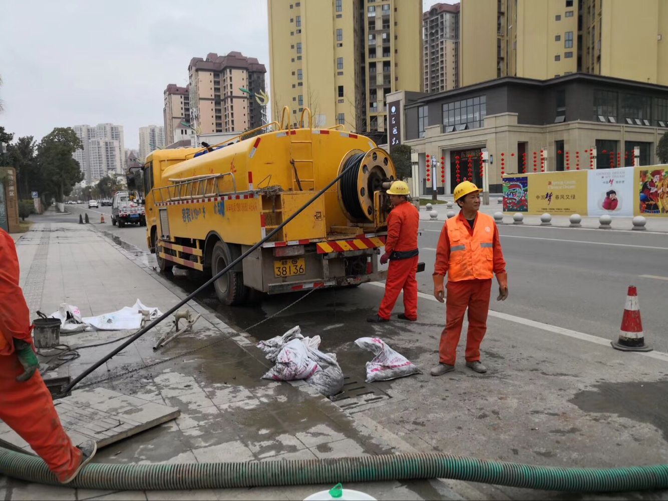 珙县排污管道清淤-管道清洗